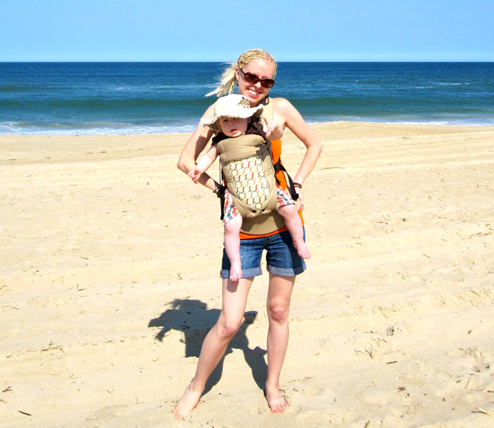 beach baby carrier