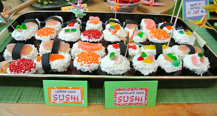 Jackson's 2nd Birthday - Sushi Party