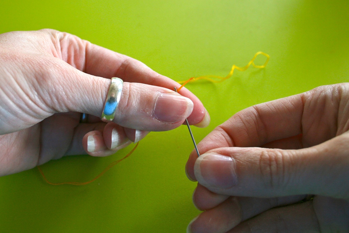 Sewing Basics – Embroidery Floss and Back Stitch | Imagine Our Life