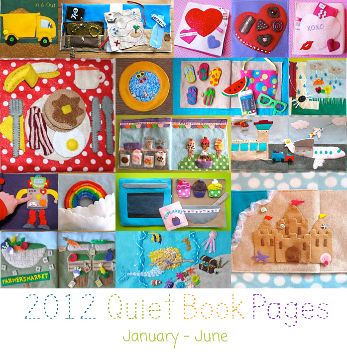 A Year of Quiet Book Pages 2012