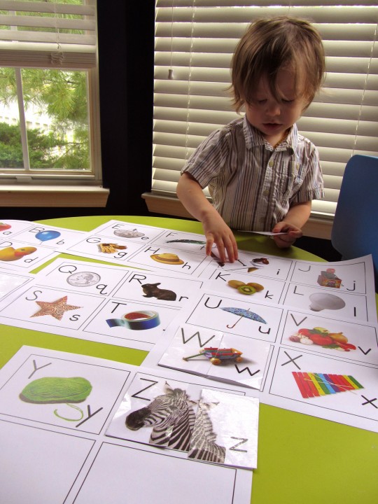 Preschool Fun - Letter A for Apple