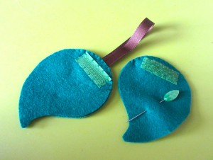 Felt Caterpillar Coin Purse