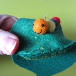 Felt Caterpillar Coin Purse