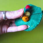 Felt Caterpillar Coin Purse