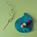 Felt Caterpillar Coin Purse