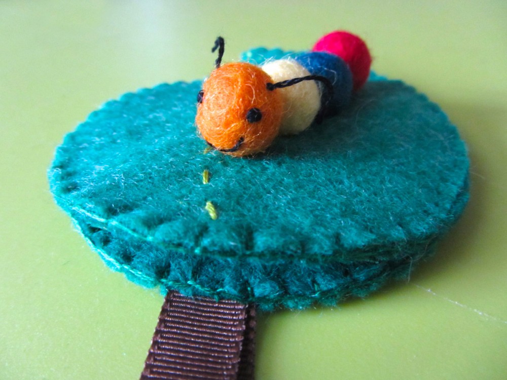 Felt Caterpillar Coin Purse