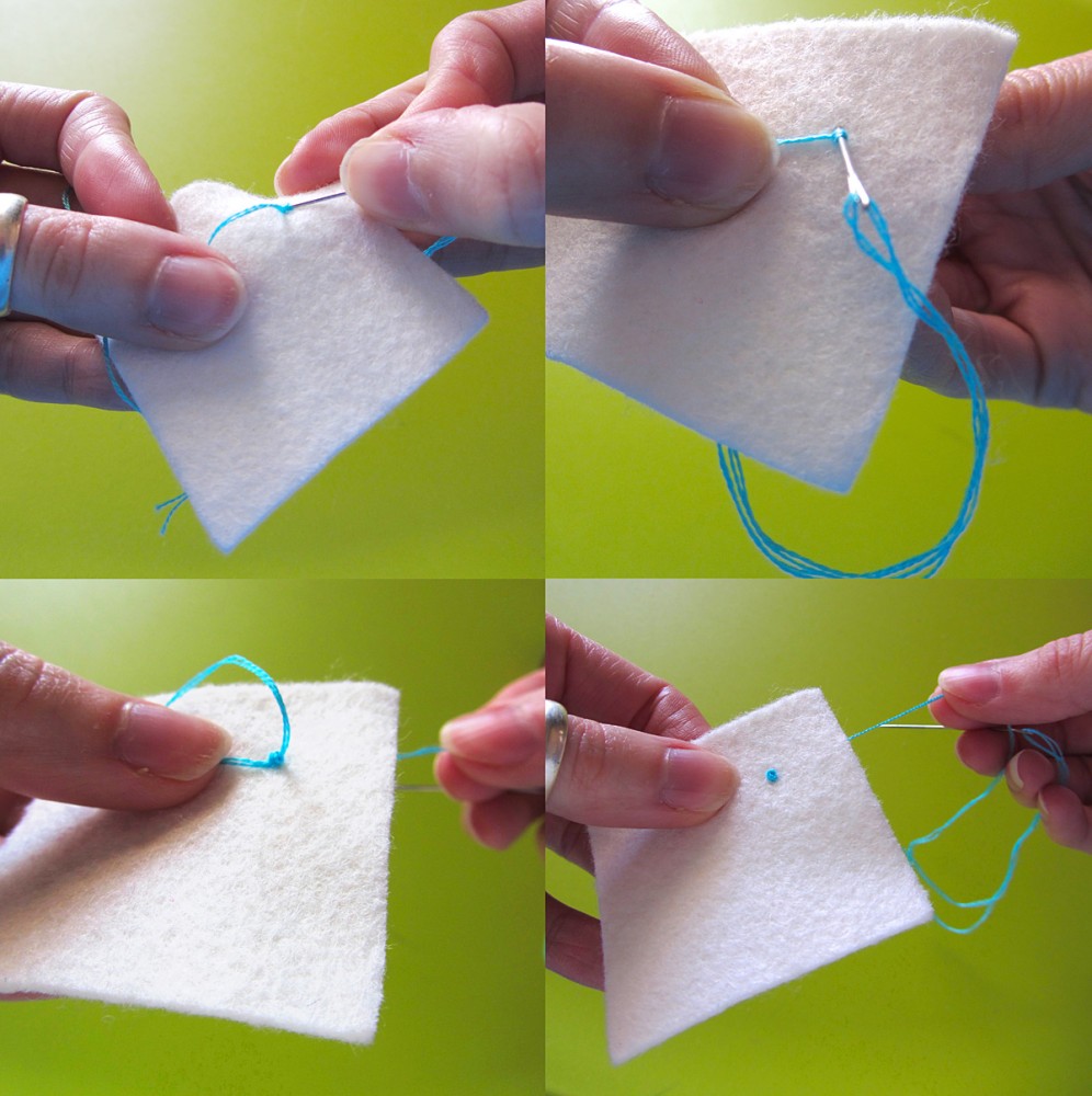 Sewing Basics - French Knots
