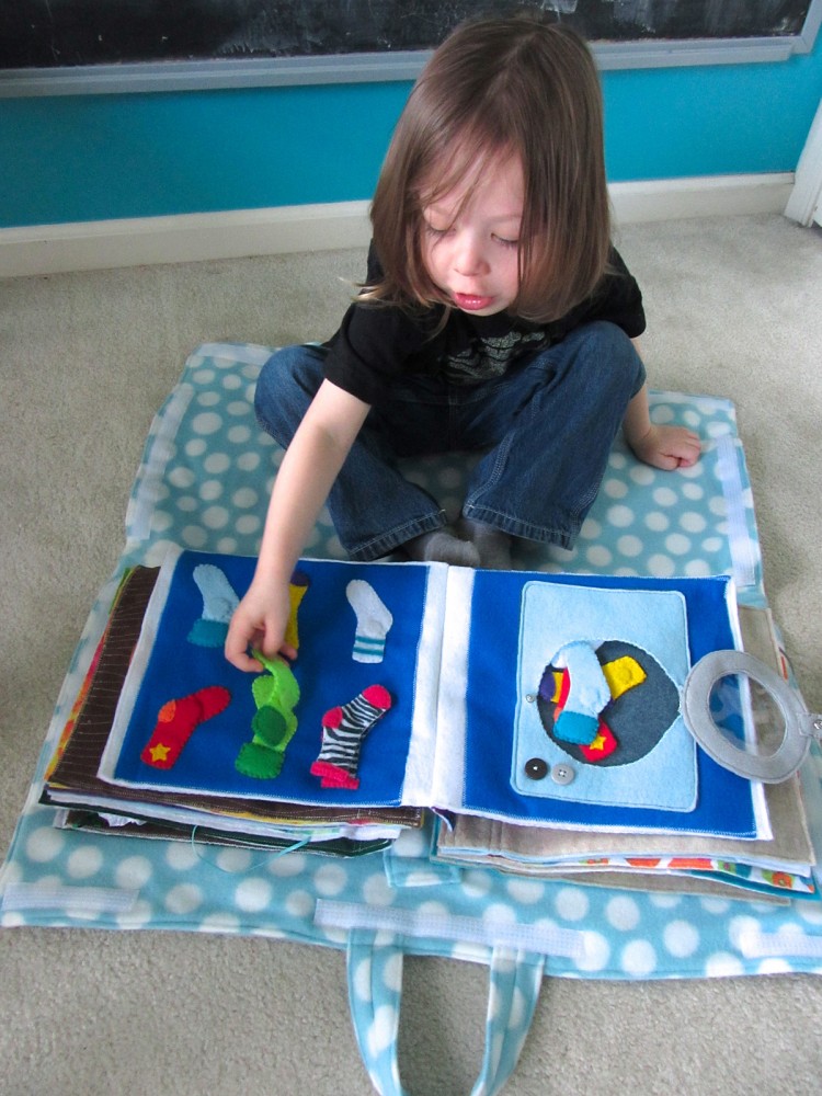 Pillow Quiet Book Cover