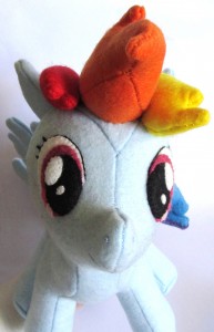 DIY Rainbow Dash Plush with Goggles