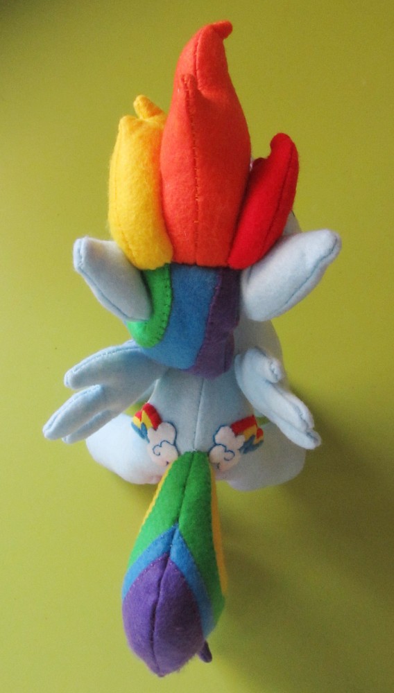 DIY Rainbow Dash Plush with Goggles