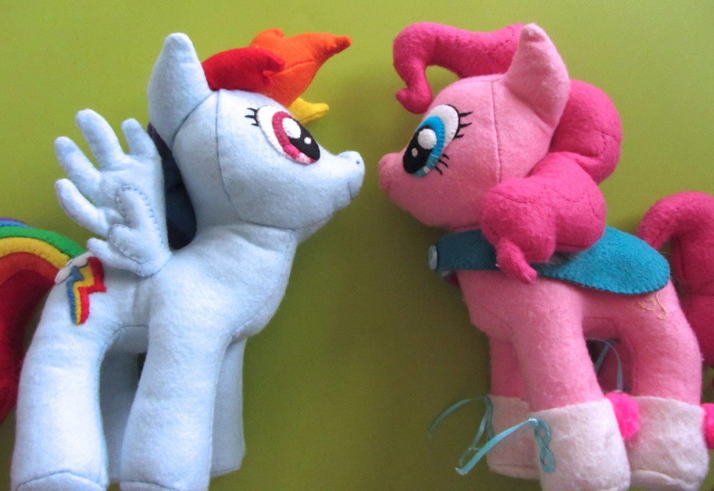 DIY Rainbow Dash Plush