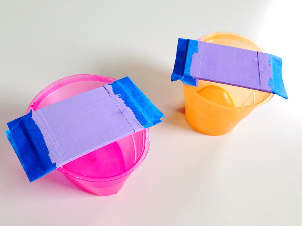 DIY Montessori Color Tablets