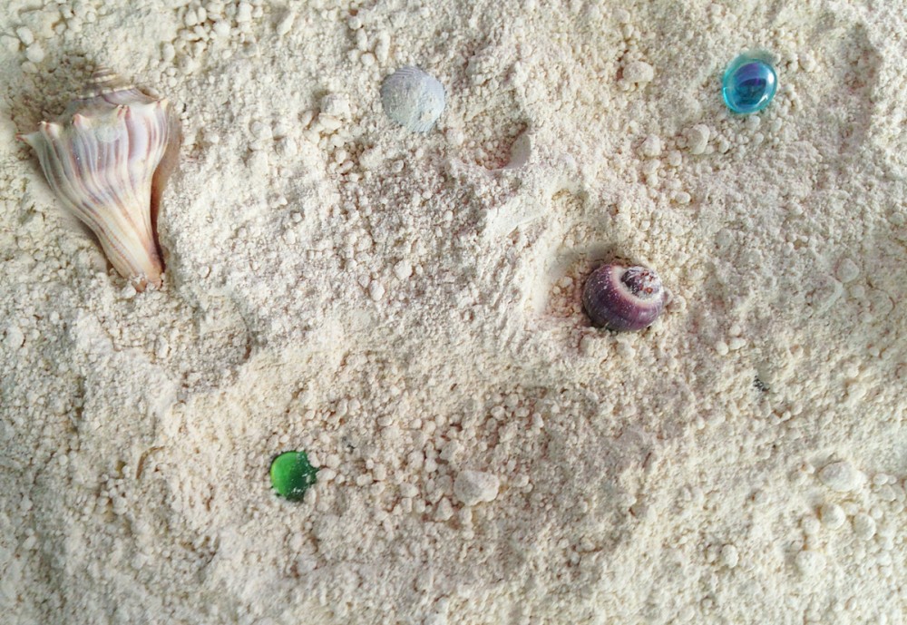 Aquarium Scavenger Hunt & Coconut Sensory Sand