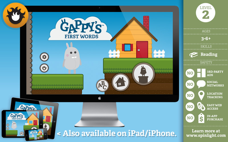 Toddler App Review - Gappy's First Words