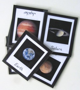 Solar System Unit with 3 Part Cards