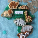 Animals of Africa for the Montessori Wall Map & Quietbook with Printables