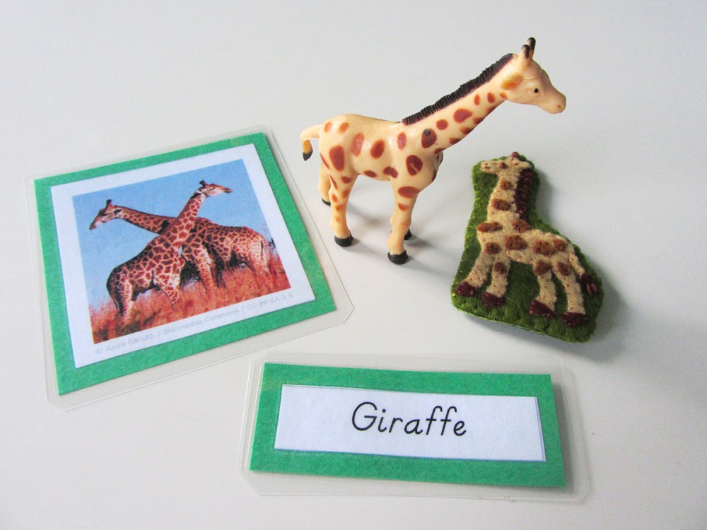 Safari Animals Felt Pattern – Benzie Design