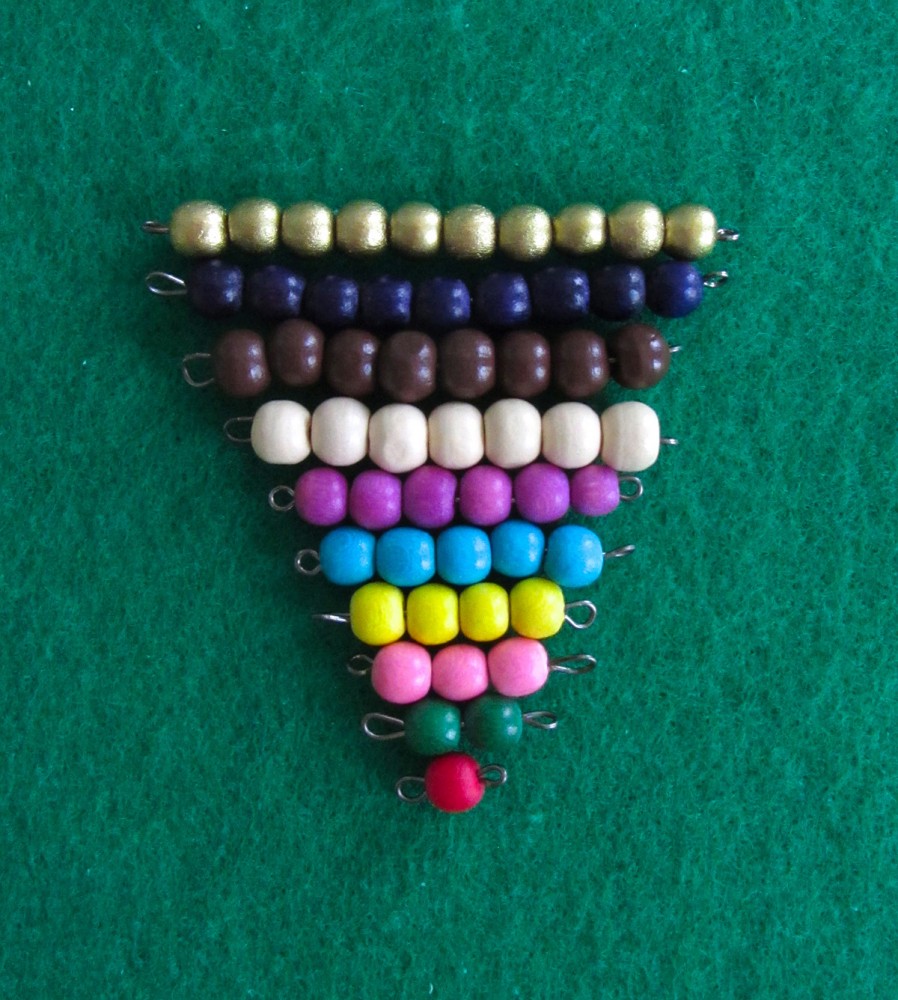 DIY Montessori Math Beads