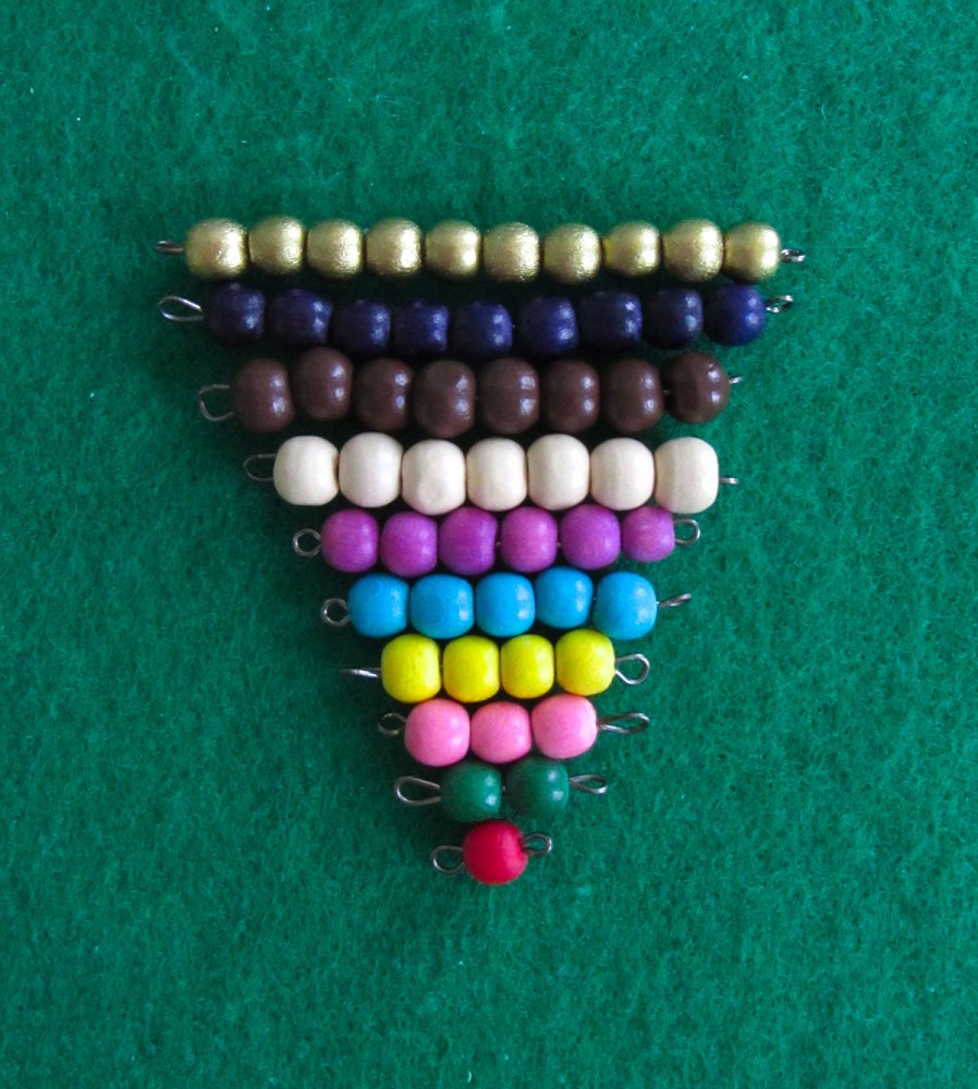 DIY Montessori Math Beads