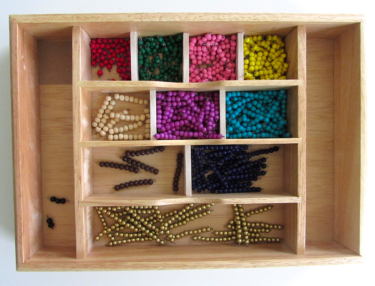 Diy Montessori Math Beads Imagine Our