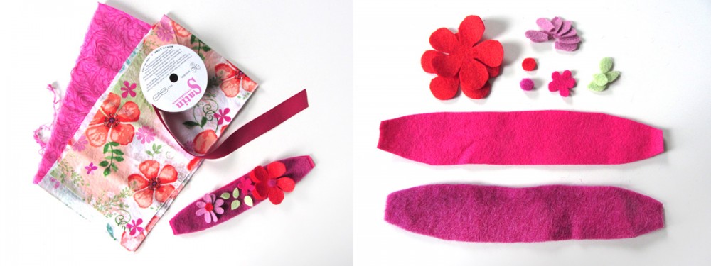 DIY Felt Poppy Headband