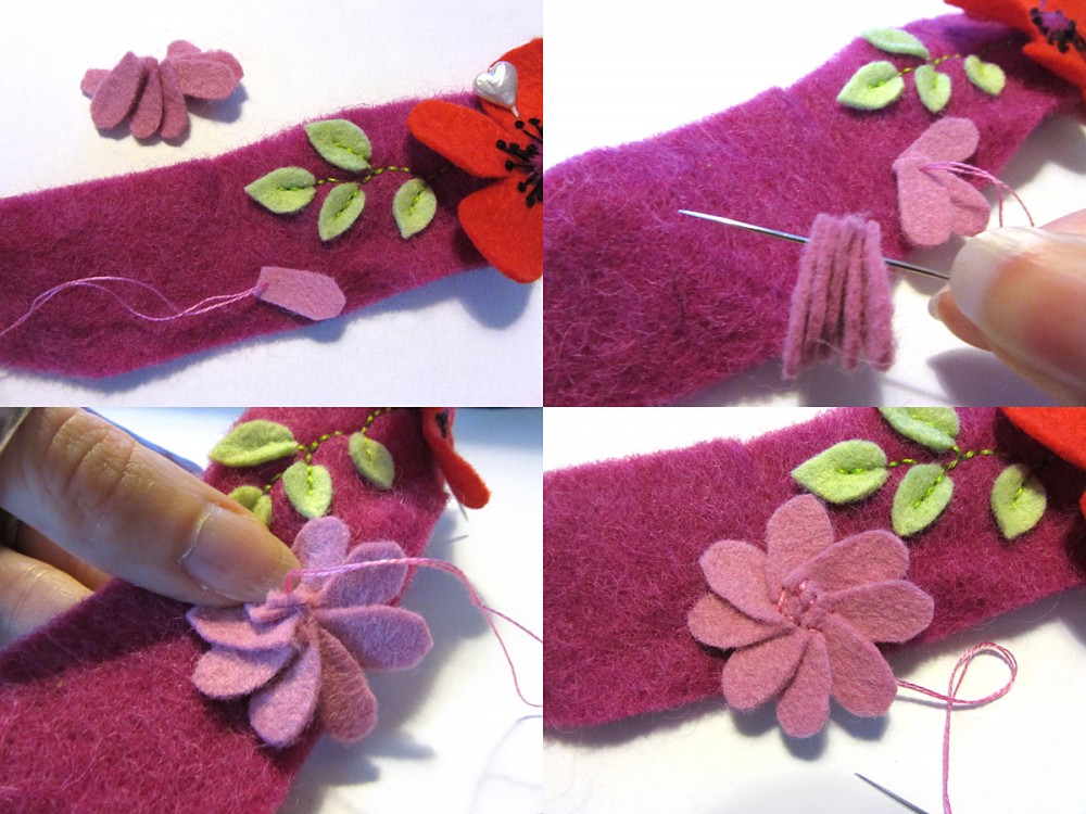 DIY Felt Poppy Headband