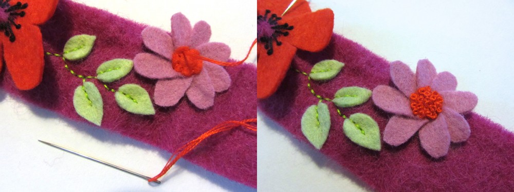 DIY Felt Poppy Headband