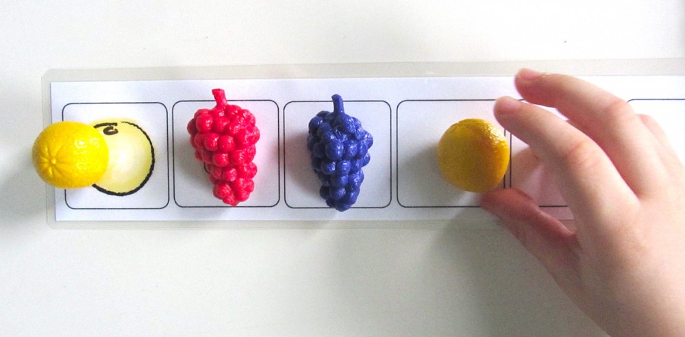 Fruit Sorting & Patterning with Free Printables