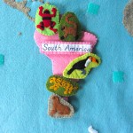 Animals of South America for the Montessori Wall Map & Quietbook with Printables