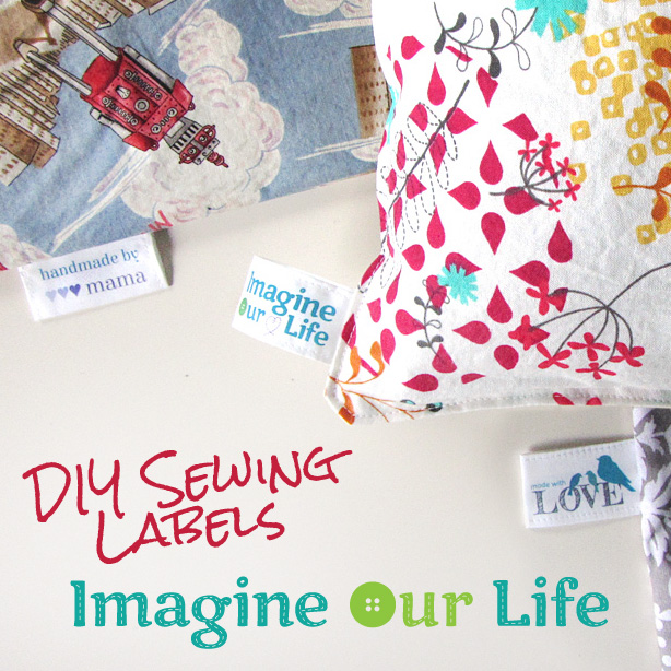 DIY Sewing Labels | Imagine Our Life