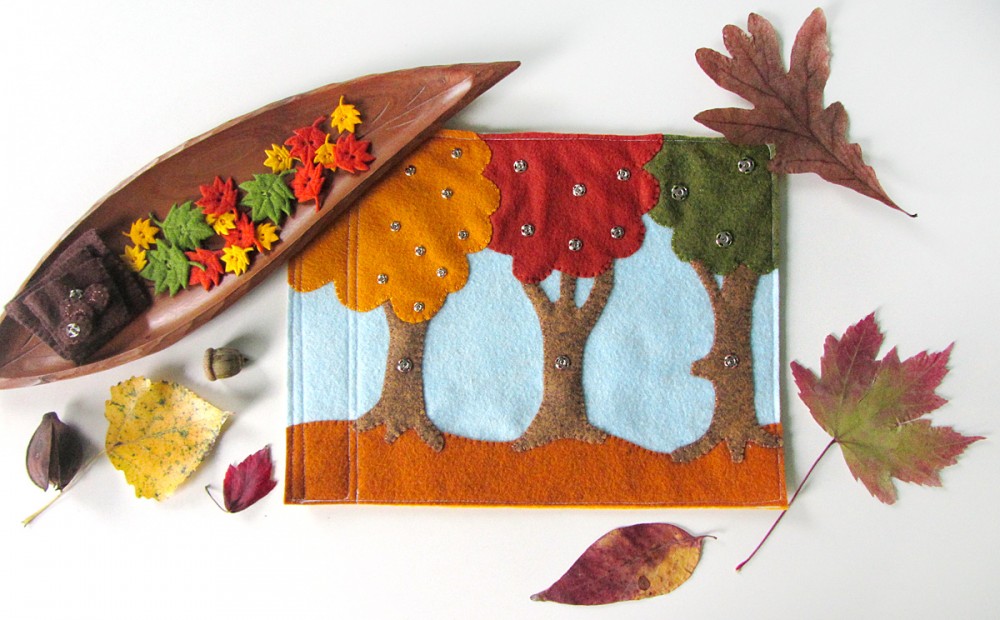 Autumn Leaves Quiet Book & Fall Homeschool Unit