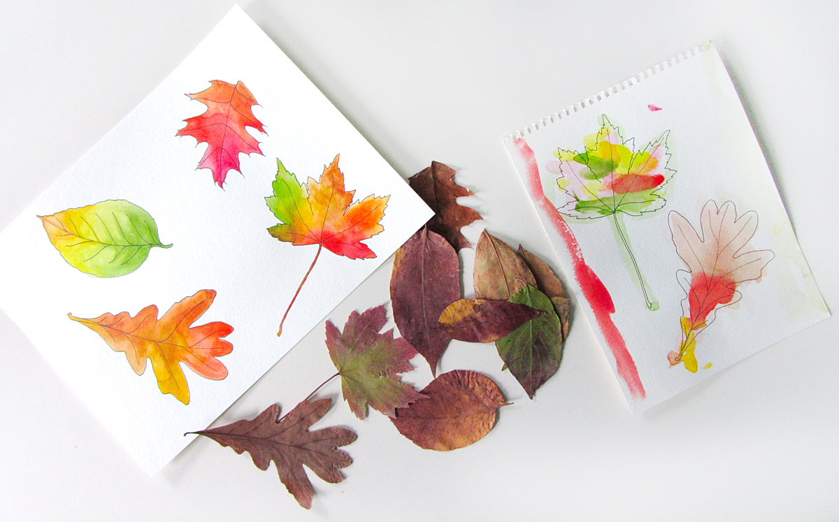 Autumn Watercolor Workbook – Timberbloom