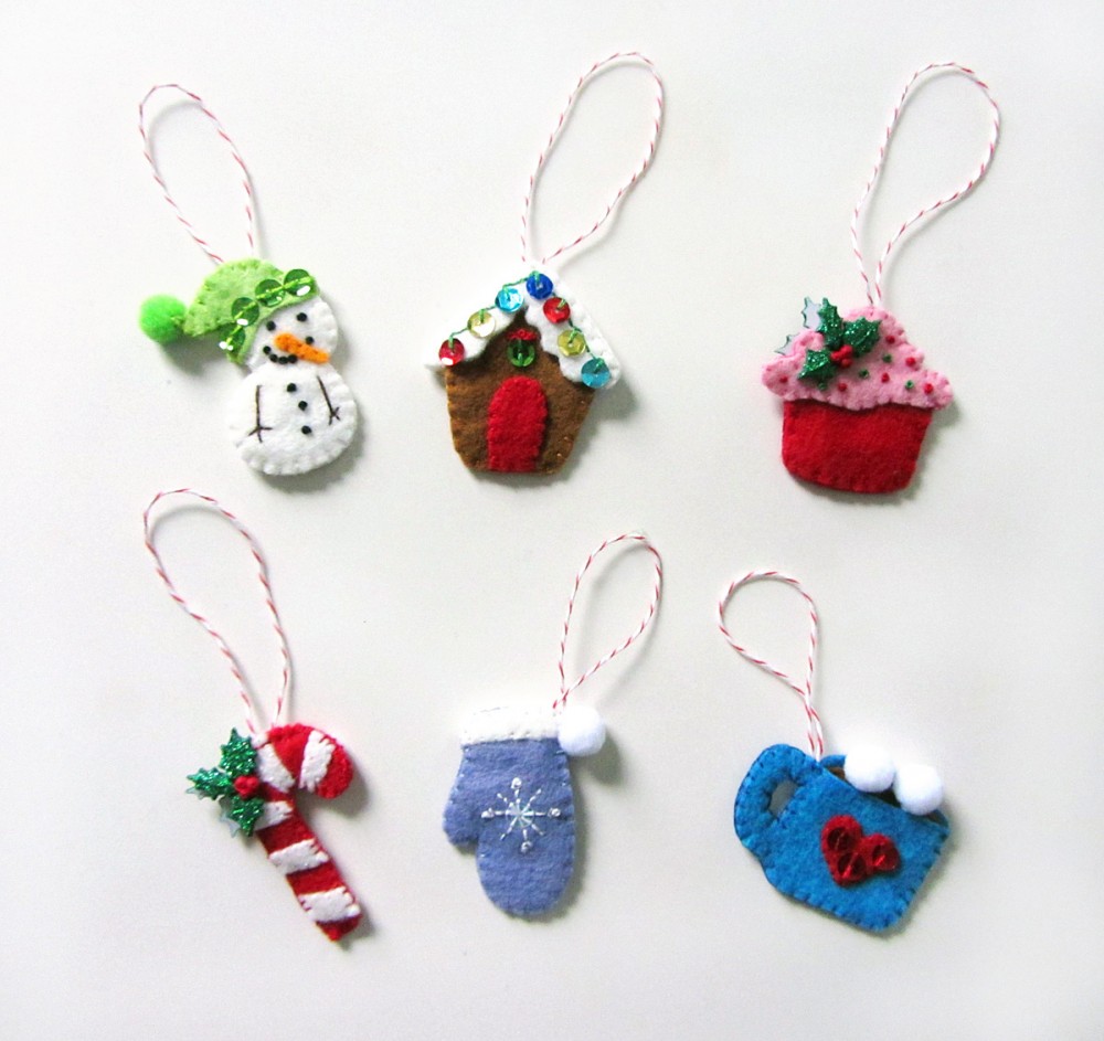 Mini Advent Ornaments Set One