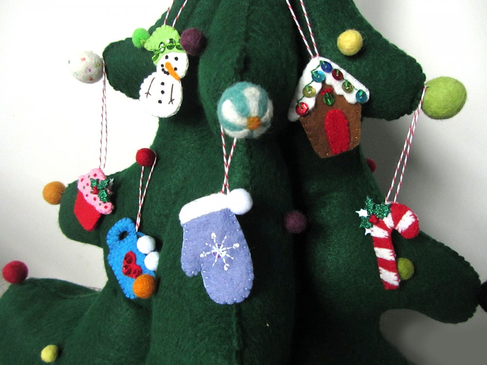 Mini Advent Ornaments Set One