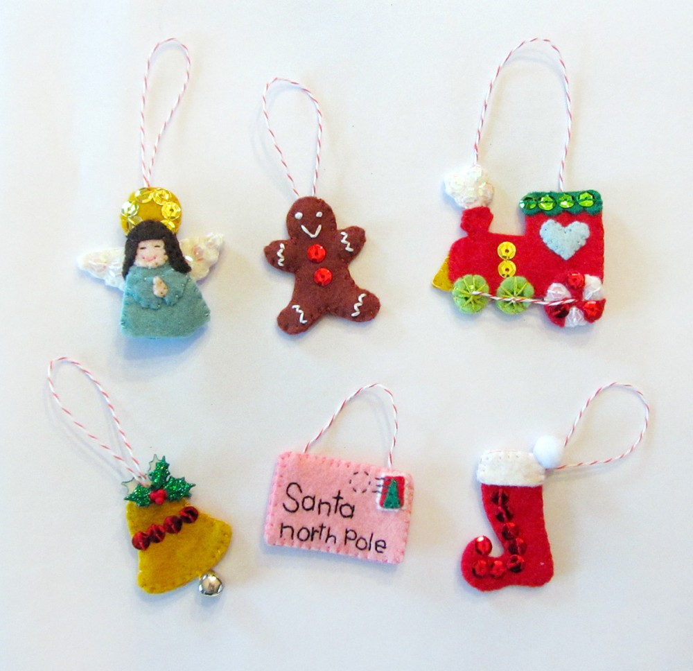 Mini Advent Ornaments Set Two