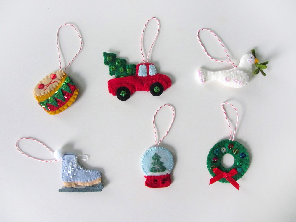 Mini Advent Ornaments Set Three