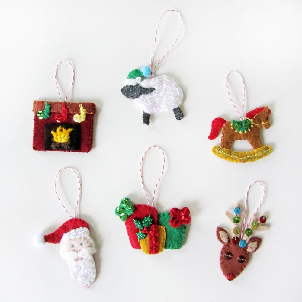 Mini Advent Ornaments Set Four