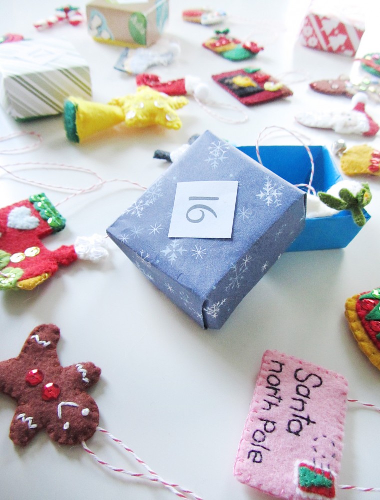 Mini Advent Ornaments Set Four