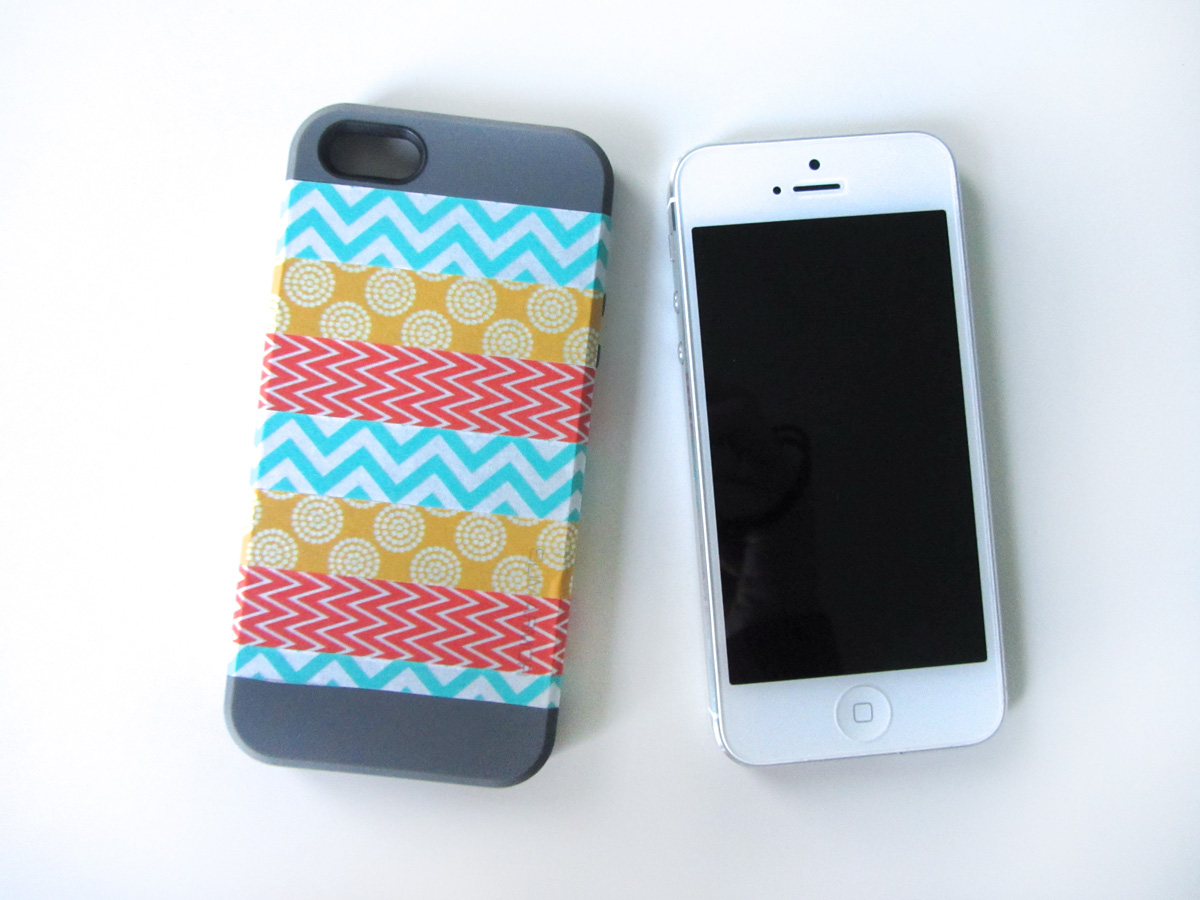 Diy Washi Phone Case Imagine Our Life