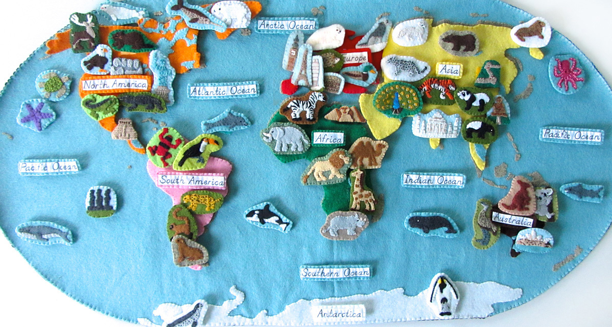 Animals of Australia for the Montessori Wall Map & Quietbook with  Printables | Imagine Our Life