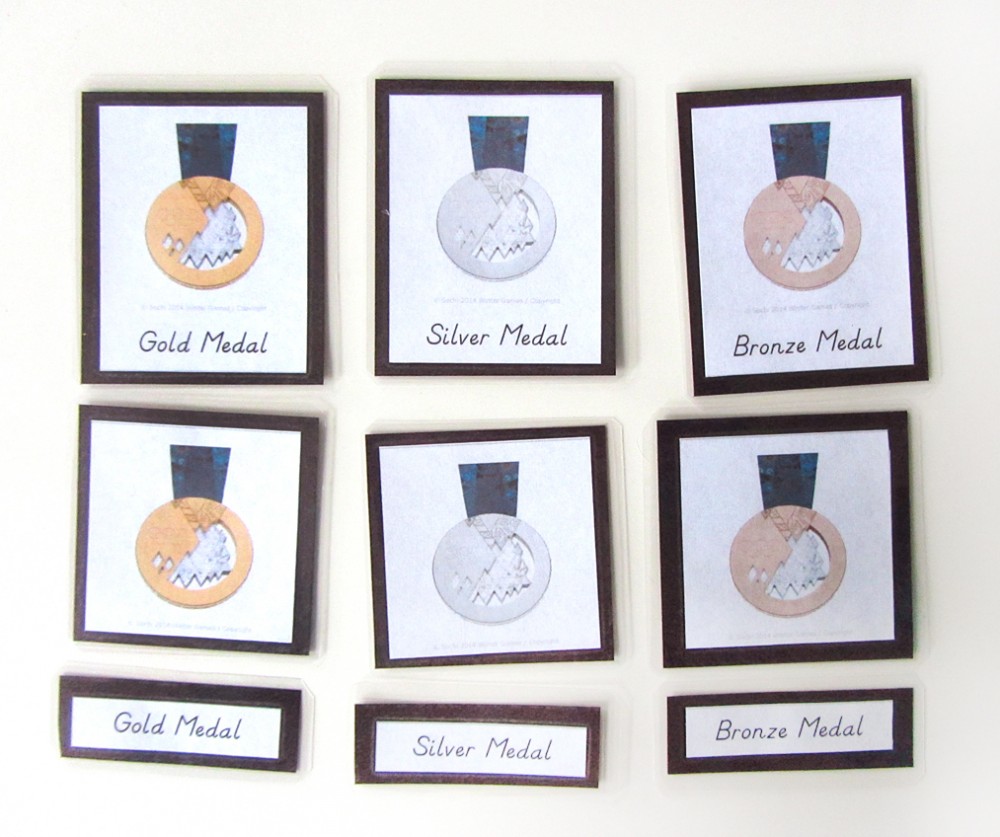 Winter Games Homeschool Printables