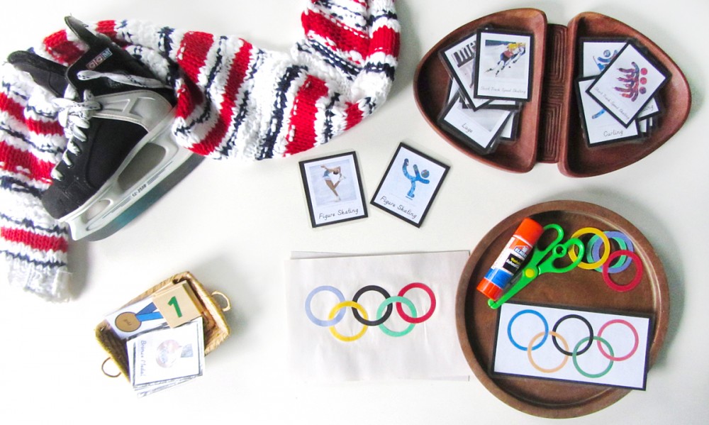 Winter Games Homeschool Printables