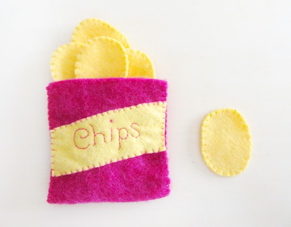 Felt Sandwich Set - Chips