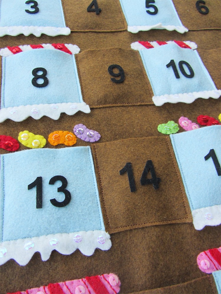 Gingerbread House Advent Calendar