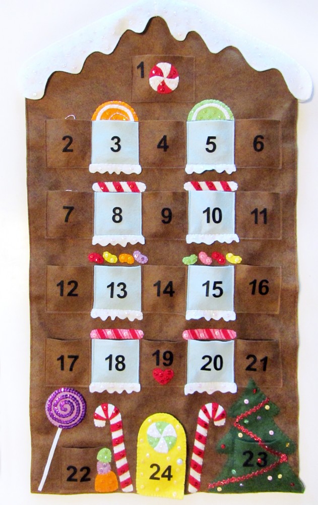 Gingerbread House Advent Calendar