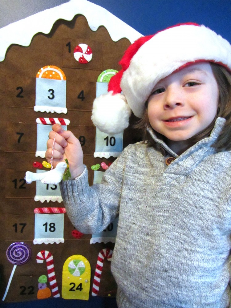 Gingerbread House Advent Calendar