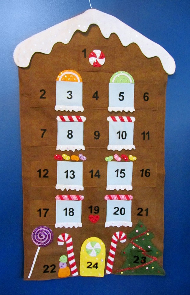 Gingerbread House Advent Calendar