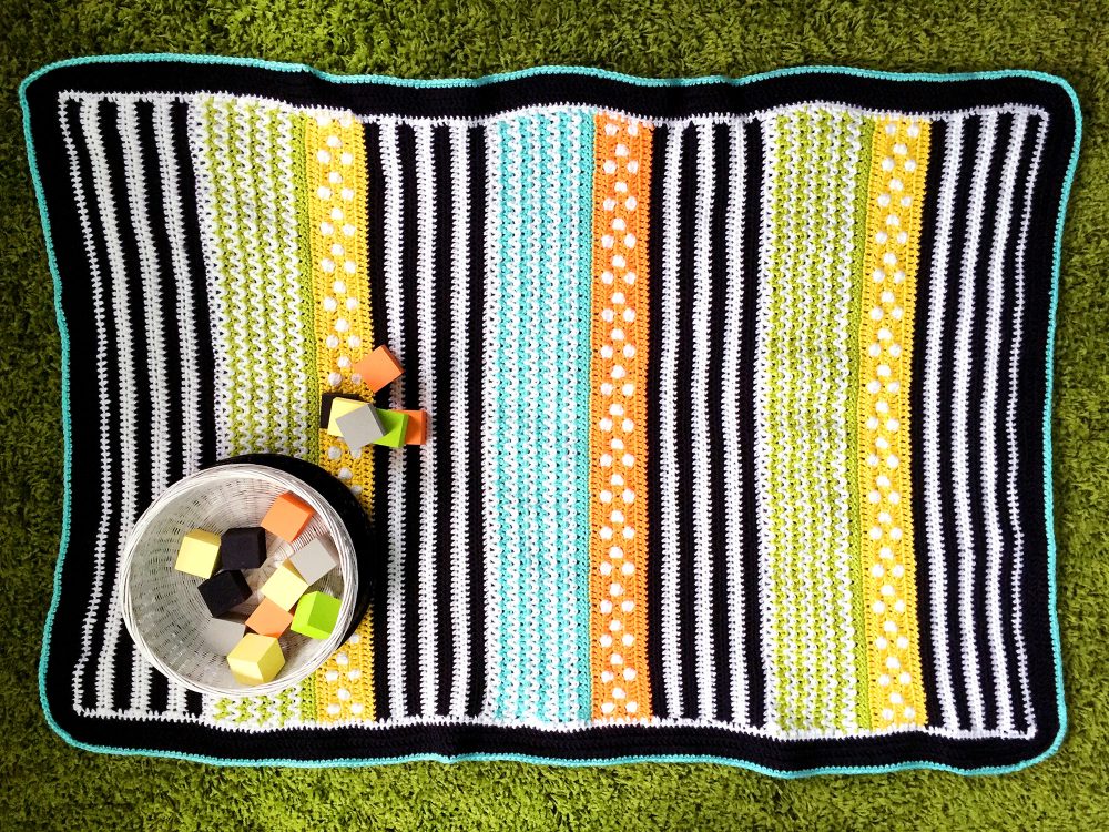 Allsort of Love Crochet Baby Blanket