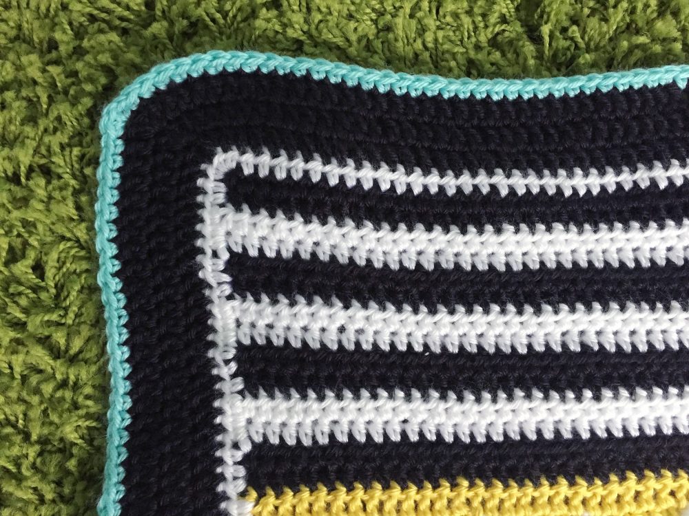 Allsort of Love Crochet Baby Blanket