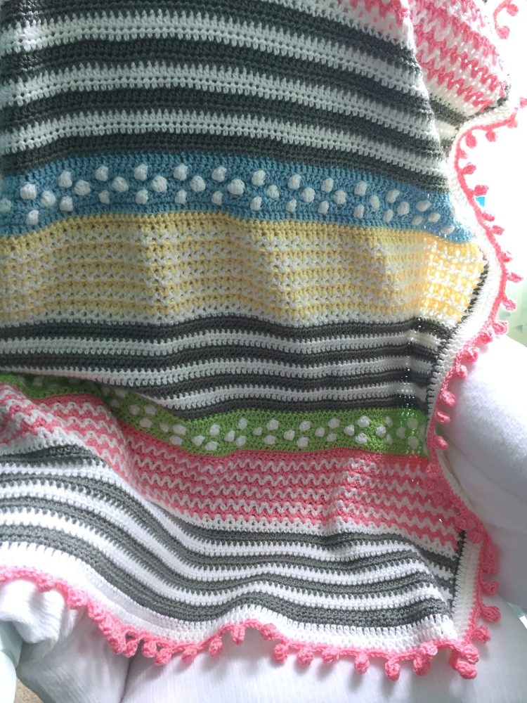 Allsorts of Love Crochet Baby Blanket